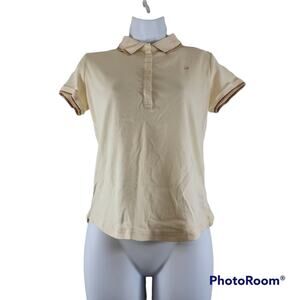 Tommy Bahama Postcard Pima Polo in White Coral Size S New With Tags